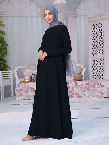 Abaya Chalcedony Black
